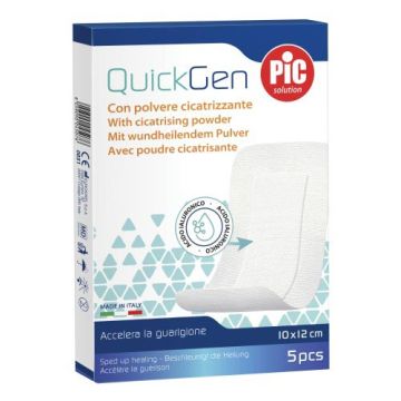 QuickGen 10x12 5pz | Cerotto cicatrizzante | PIC