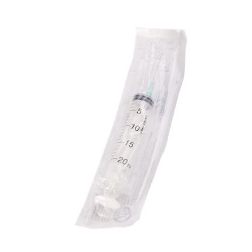 Siringa 20 ml 21 gauge | Siringa 1 1/1 cono eccentrico | PIC