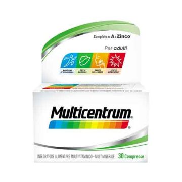 MULTICENTRUM  30 cpr | Integratore multivitaminico e multiminerale| MULTICENTRUM