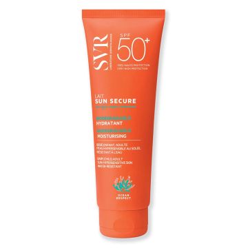 Sun Secure Lait Spf50+ 250 ml | Latte solare trasparente protezione alta | SVR