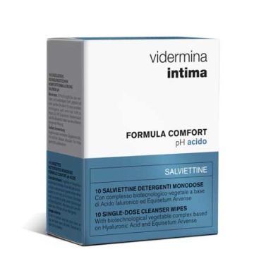 SALVIETTINE DETERGENTI Monodose 10 pezzi | VIDERMINA - Intima