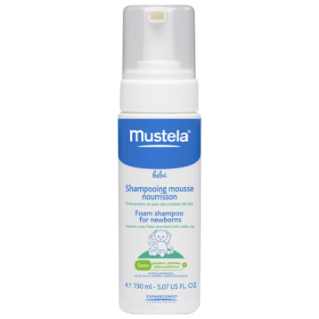 SHAMPOO MOUSSE NEONATO 150 ml | MUSTELA - Bébé