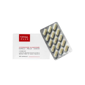 Integratore 30 cps|  Capelli, Pelle, Unghie | VITAL PLUS