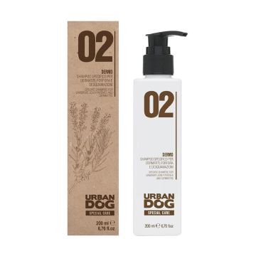 02 Dermo Shampoo 200ml | Shampoo dermatiti e forfora  | URBAN DOG