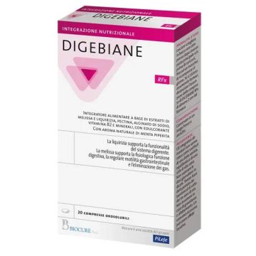Digebiane Rfx 20cpr | Supporto del sistema digerente | BIOCURE