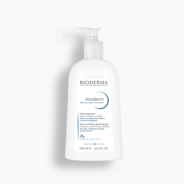Atoderm - Intensive Gel Moussant 1000ml | Gel detergente lenitivo | BIODERMA