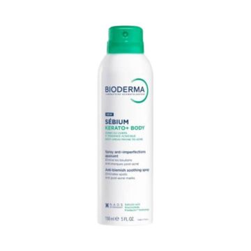 Sébium - Kerato+ Body 150ml | Spray anti-imperfezioni, lenitivo | BIODERMA