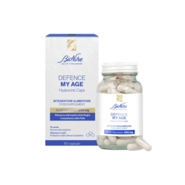 Defence My Age - Hyaluronic Caps | Integratore alimentare 60cps | BIONIKE 