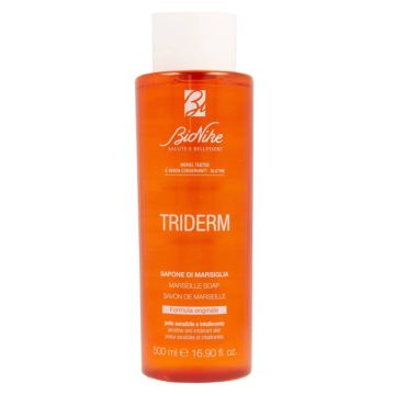 Triderm - Sapone Di Marsiglia Liquido | Pelle sensibile e intollerante 500ml | BIONIKE 