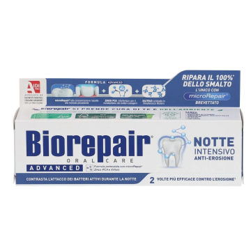 Advanced Intensive Notte75ml | Dentifricio anti erosione | BIOREPAIR