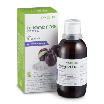 Buonerbe Forte Sciroppo 180ml | Rimedio transito intestinale | BIOS LINE