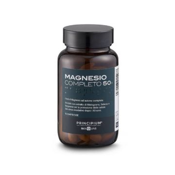 MAGNESIO COMPLETO 50+ 90cpr | Carenza magnesio over 50 | BIOS LINE - Principium