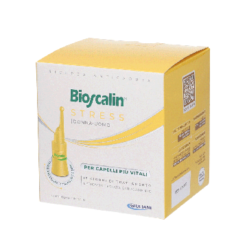 Fiale Stress Anticaduta | Per capelli più vitali - 7 fiale | BIOSCALIN