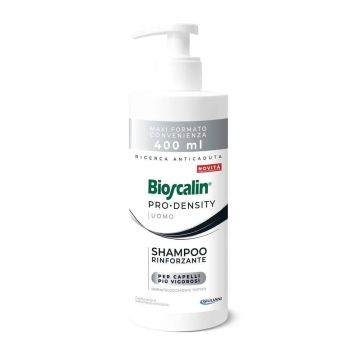 Pro Density - Shampoo Rinforzante Uomo | Trattamento anticaduta  400ml | BIOSCALIN