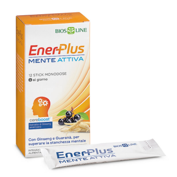 Ener Plus Mente Attiva  12stick | Energia e concentrazione | BIOS LINE