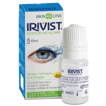 Irivist Gocce Oculari 10ml | Idrata, rinfresca e protegge | BIOS LINE
