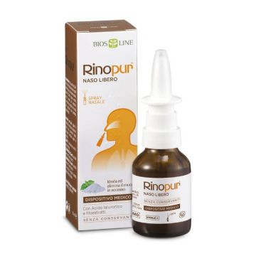 Rinopur Naso libero | Spray nasale 20ml | BIOSLINE