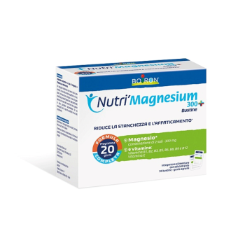 Nutrimagnesium 300+ | Riduce Stanchezza 20 bustine | BOIRON