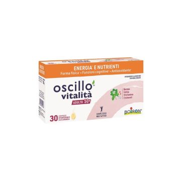 Oscillo Vitalita' Adulto 50+ 30cps | Energia e nutrienti | BOIRON