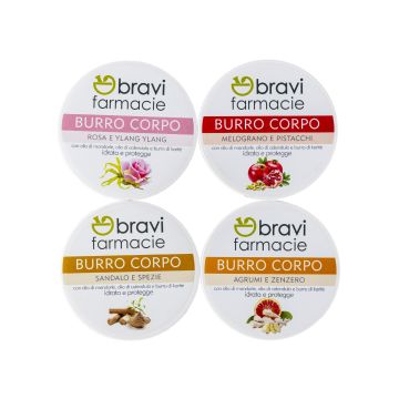 Burro Corpo 200ml | Varie fragranze | BRAVI LAB