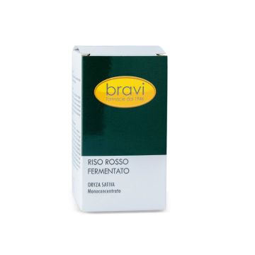Riso Rosso Fermentato 50cps | Integratore Colesterolo | BRAVI LAB
