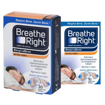 Cerottini Nasali Extra Forti | Varie Quantità | BREATHE RIGHT