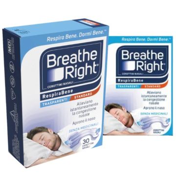 Cerottini Nasali Trasparenti | Standard - Varie Quantità | BREATHE RIGHT