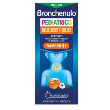 Bronchenolo Pediatrico 120ml | Tosse bambini fragola| PERRIGO
