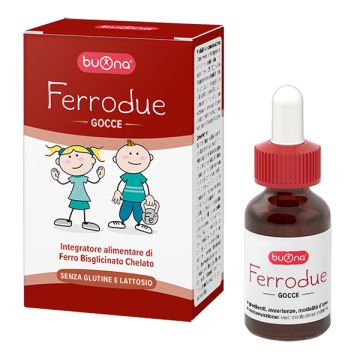 Ferrodue Gocce 15ml | Globuli rossi dei bambini | BUONA