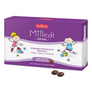 Milledì 30 cps Softgel | Crescita e Sviluppo Osseo | BUONA