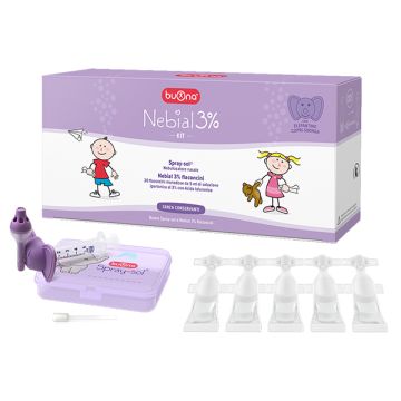 Nebial 3% KIT | Igiene delle fosse nasali | BUONA