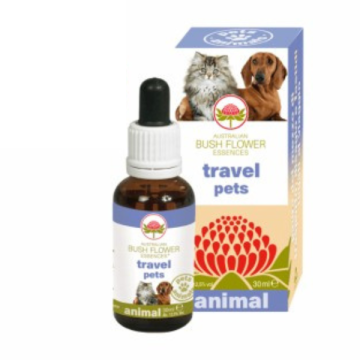 TRAVEL PETS Gocce 30 ml | Fiori Australiani per Disagio e Paura di viaggiare | AUSTRALIAN BUSH FLOWER Essences - Animal