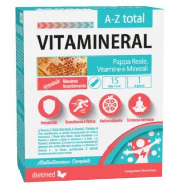 Vitamineral Az Total 15fx15ml | Integratore multivitaminico multiminerale |