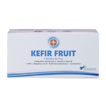 Kefir Fruit 7 Buste | Integratore di Lattobacilli, Glucosamina e Glutammina | ALKADAE