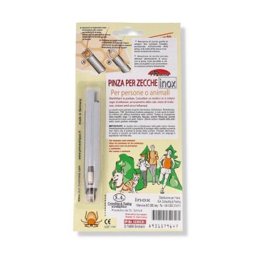 Pinzecca Ultra Inox | Pinzetta pulci e zecche | Dr. Schick