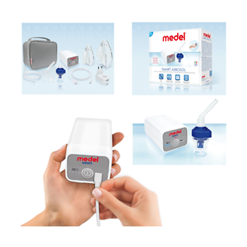 SMART AEROSOL | Aerosol a micro-compressore portatile | MEDEL SMART AEROSOL | Aerosol a micro-compressore portatile | MEDEL