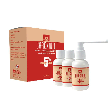 CAREXIDIL 5% Minoxidil | Spray 60ml x 3 