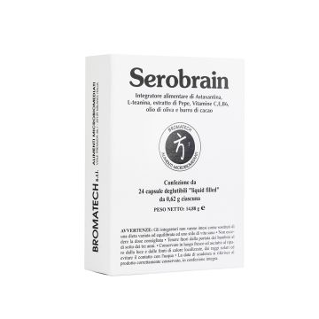 SEROBRAIN 24 cps | Integratore per il benessere psicofisico | BROMATECH SEROBRAIN 24 cps | Integratore per il benessere psicofisico | BROMATECH