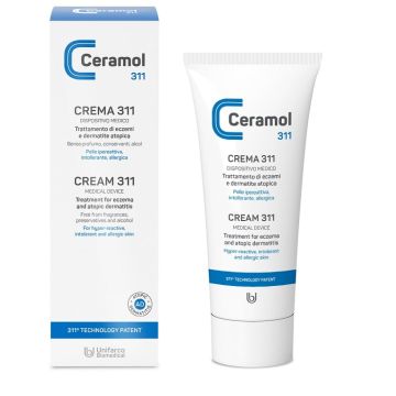 311 - Crema Eczemi Dermatiti | Pelle sensibile - 75/200ml | CERAMOL
