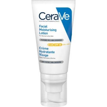 Crema Viso Idratante Spf50 50ml | Tutti i tipi di pelle| CERAVE