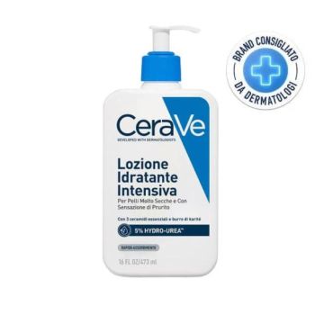Lozione Idratante  Intensiva 473ml | Pelli secche, molto secche, prurito | CERAVE