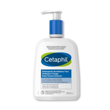 Detergente Quotidiano viso 470ml | Pelle mista, grassa, sensibile | CETAPHIL