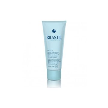 Aqua - Crema Viso Idrantante Spf15 | Riequilibrante e Protettiva 15ml | RILASTIL