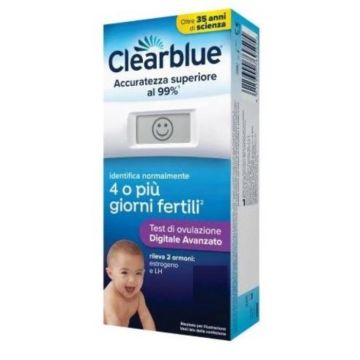Test di Ovulazione 20pz | Digitale Avanzato | CLEARBLUE