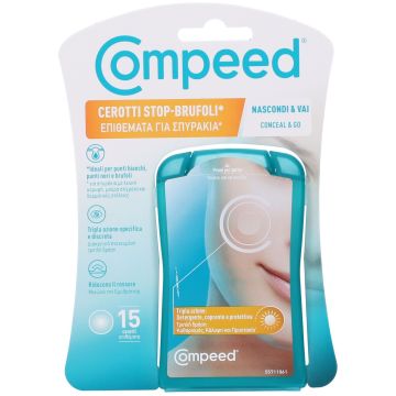Cerotti Stop Brufoli 15pz | Nascondi e vai | COMPEED