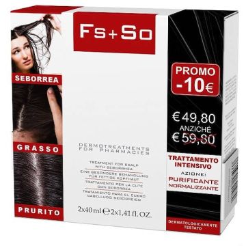 FS + SO 2 x 40 ml | Trattamento intensivo purificante cuoio capelluto | VITAL PLUS FS + SO 2 x 40 ml | Trattamento intensivo purificante cuoio capelluto | VITAL PLUS