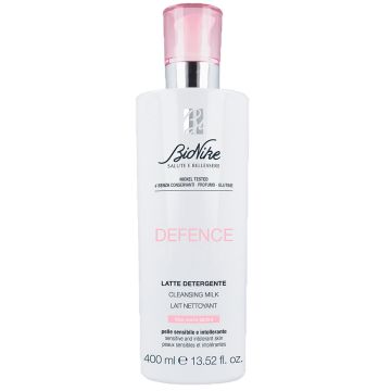 Latte Detergente 400 ml | Viso occhi labbra | BIONIKE - Defence