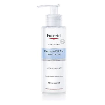Dermatoclean Gel | Latte Detergente viso 200 ml | EUCERIN