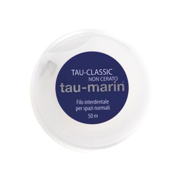 Tau Classic non cerato 50 mt | Filo interdentale classico non cerato | TAUMARIN