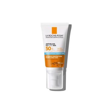 Anthelios - UVmune 400 SPF50+ 50 ml | Protezione solare idratante senza profumo | LA ROCHE POSAY